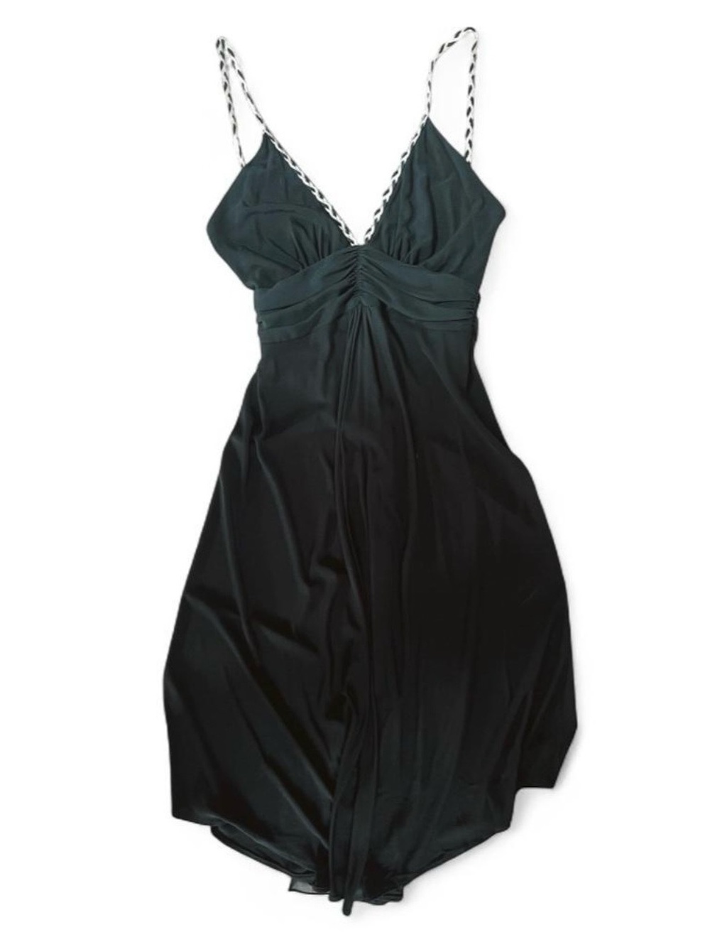 2003 Vintage BEBE | Y2K Black Midi Dress